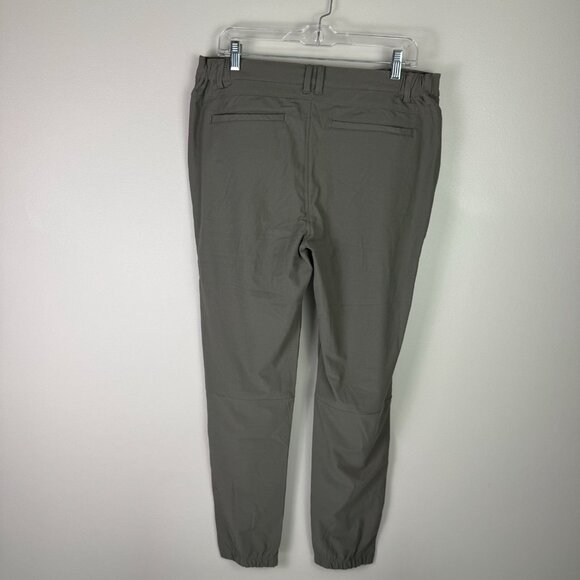 Cuts Men’s Pants Large Olive Green Slim Fit Performance Jogger Tapered Stretch - Picture 10 of 10